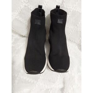 Michael Kors Black Sock Wedge Sneakers Women's Siz 8